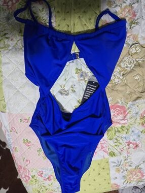 Royal Blue One-Piece Swimsuit